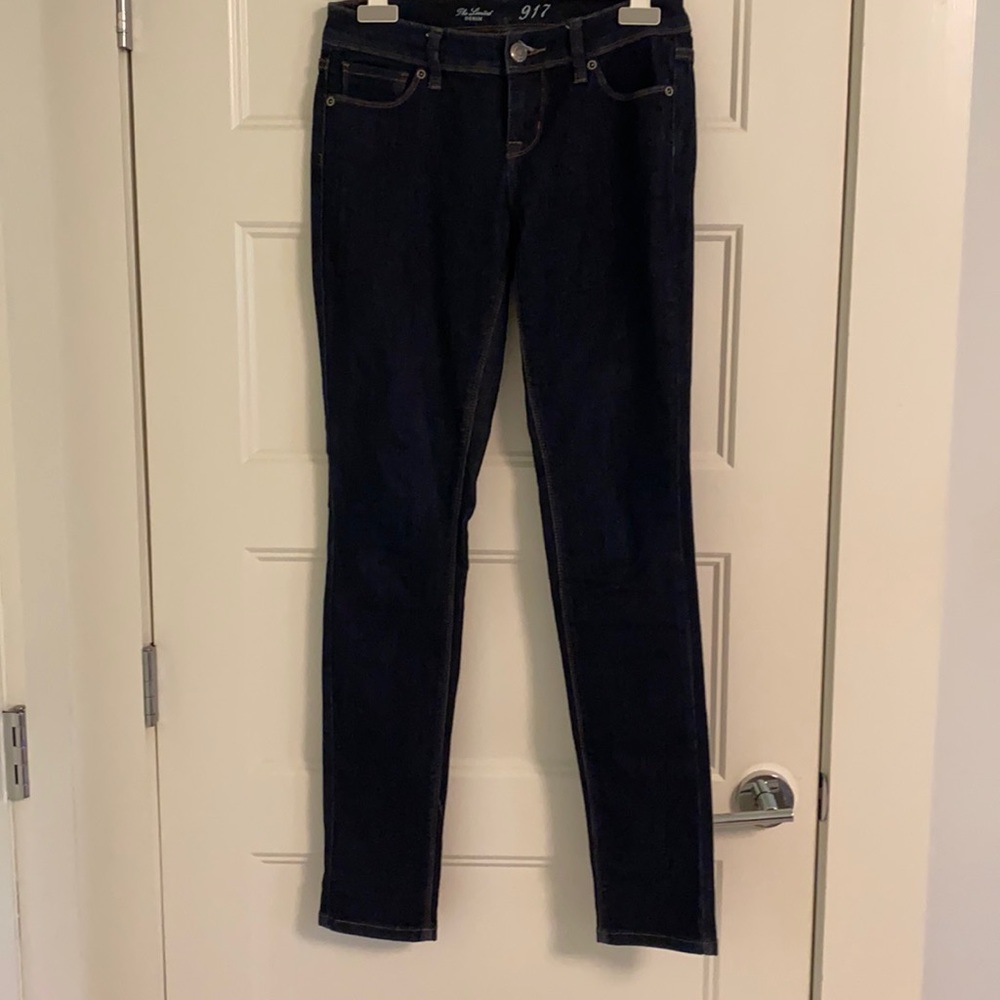 Dark skinny jeans
